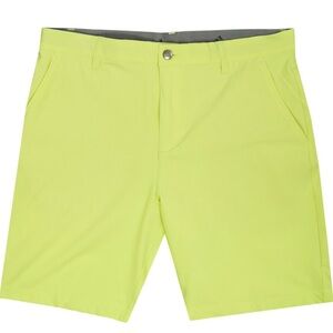 Adidas Men's Lime Green Yellow Golf Shorts
